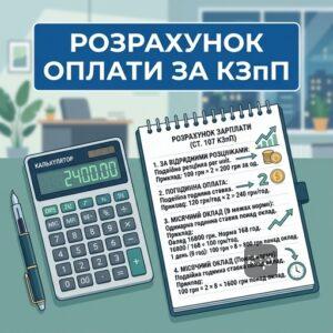 Приклади розрахунку подвійної оплати за роботу у вихідний день для різних систем оплати праці.