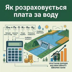 Розрахунок орендної плати за водний об'єкт Методика 236