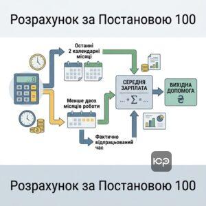 Схема розрахунку середньої заробітної плати
