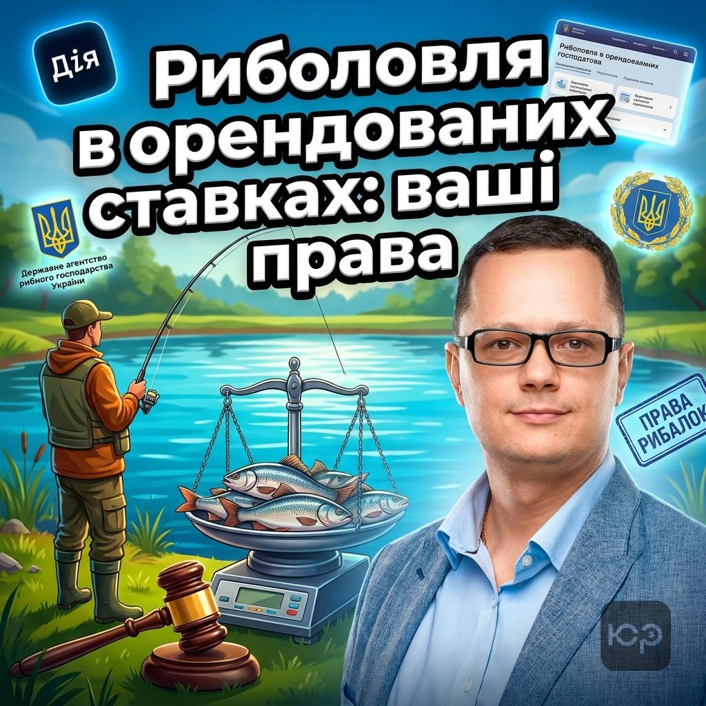 Риболовля в орендованих ставках: правила та права рибалок