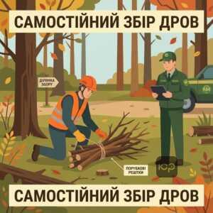 Самостійний збір дров 2024 згідно з Постановою 861