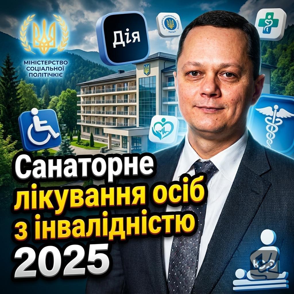 Санаторно-курортне лікування осіб з інвалідністю: як отримати путівку
