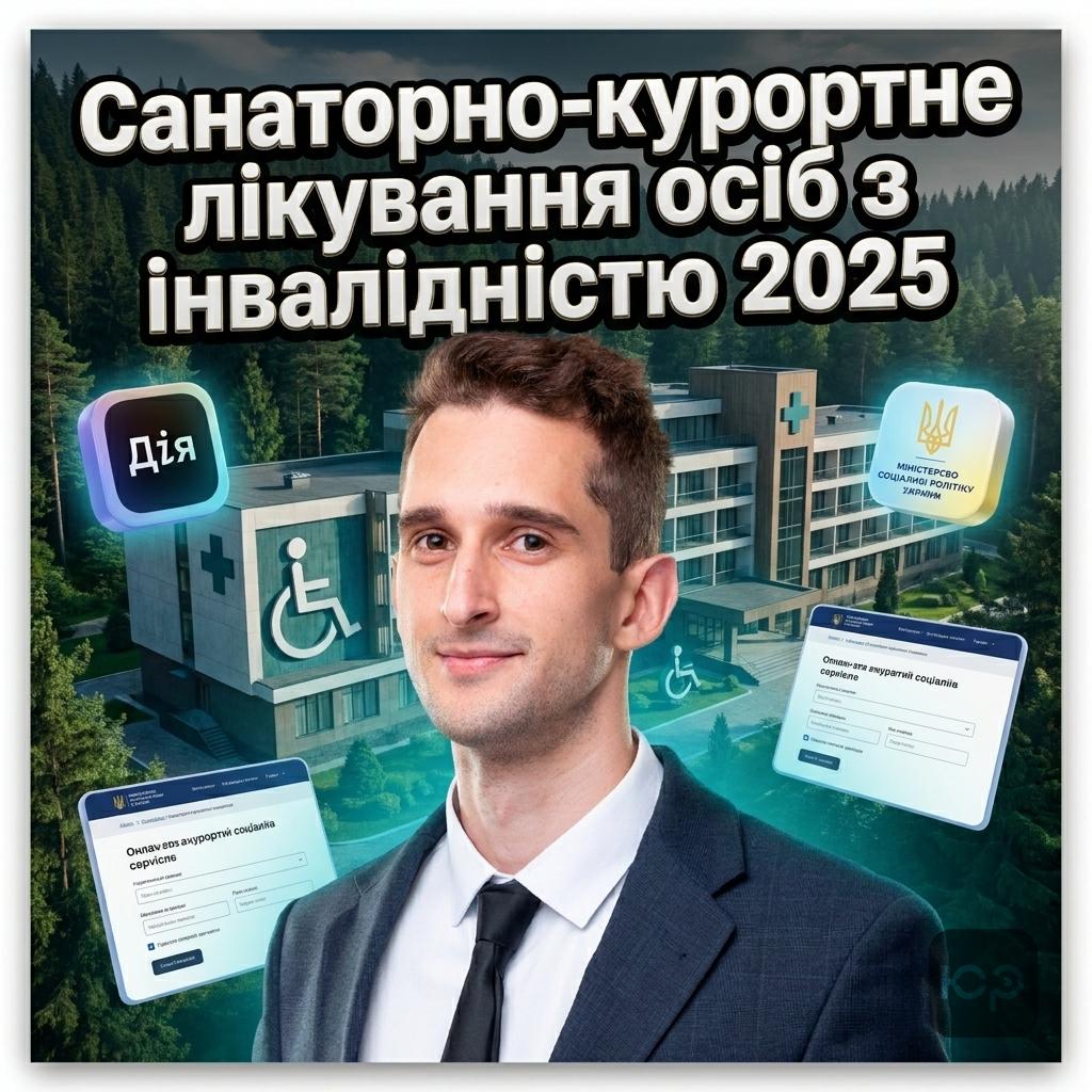 Санаторно-курортне лікування осіб з інвалідністю 2025: як отримати путівку