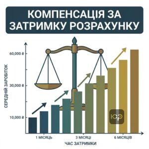 Стягнення середнього заробітку за статтею 117 КЗпП при звільненні