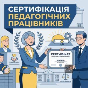 Процедура сертифікації педагогічних працівників в Україні