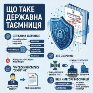 Визначення державної таємниці та категорії секретної інформації в Україні розголошення державної таємниці