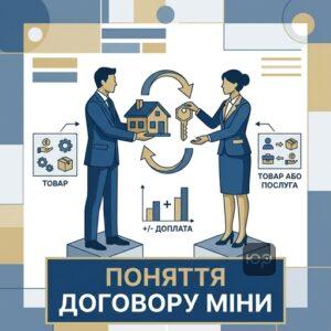 Юридичне визначення договору міни та бартеру в Україні