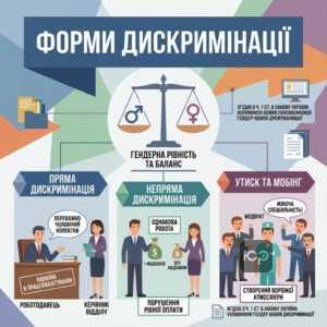 Що вважається дискримінацією за ознакою статі та які її форми існують