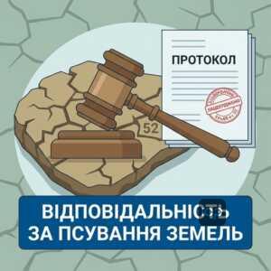 Штраф за псування сільськогосподарських земель ст 52 КУпАП