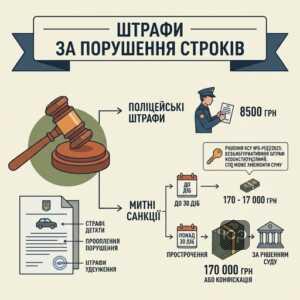 Штрафы за евробляхи 2026 и ответственность водителя