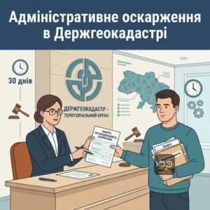 Подача скарги до Держгеокадастру на дії кадастрового реєстратора