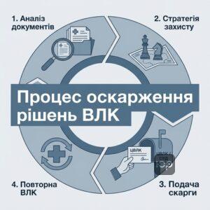 Покроковий процес оскарження незаконного висновку військово-лікарської комісії у Києві