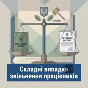 Складні випадки звільнення працівників мобілізованим ФОП за законом 2026