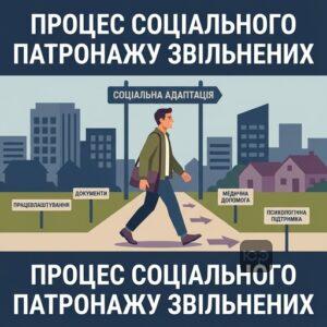 Соціальний патронаж та адаптація звільнених осіб за підтримки органів пробації