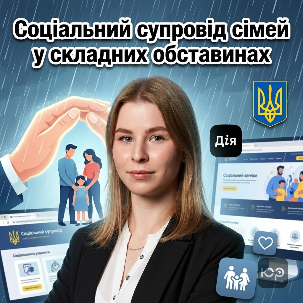 Соціальний супровід сімей у складних життєвих обставинах