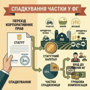 Спадкування у фермерському господарстві та перехід корпоративних прав