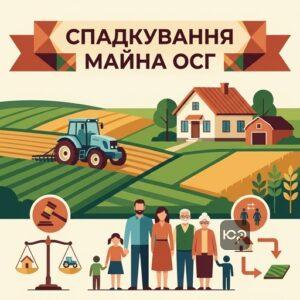 Спадкування особистого селянського господарства та розподіл майна між родичами