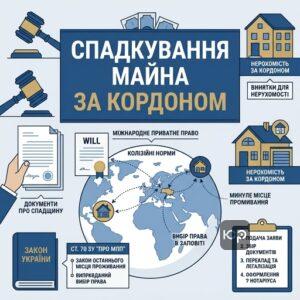 Правила та процедура спадкування майна за кордоном для громадян України