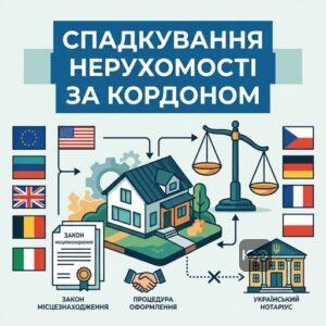 Особливості спадкування нерухомого майна за кордоном