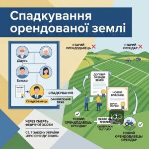 Оформление наследства и замена сторон в договоре аренды земли