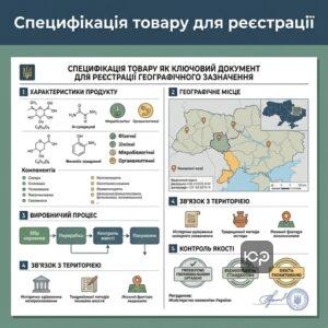Специфікація товару як ключовий документ для реєстрації географічного зазначення