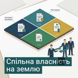 Спільна часткова власність на земельну ділянку за Земельним кодексом