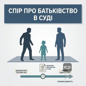 Позовна давність визнання батьківства у спорі з чоловіком матері дитини