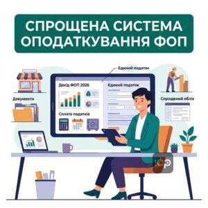 Спрощена система оподаткування та єдиний податок для ФОП 2026 для малого бізнесу