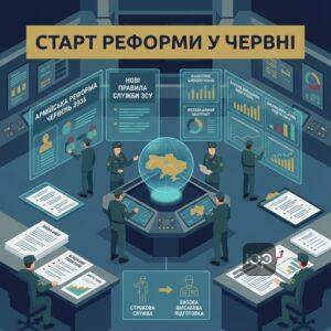 Армійська реформа червень 2026 та нові правила служби в ЗСУ