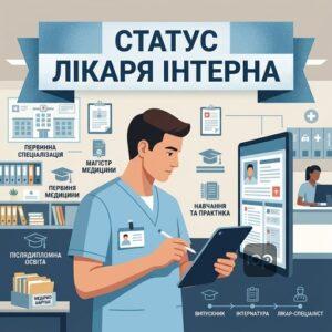 Особливості статусу лікаря-інтерна та проходження інтернатури медиків в Україні