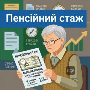 Нарахування стажу за сезонну роботу