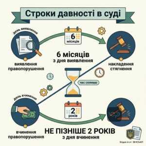 Строки давності у справах про адміністративну корупцію