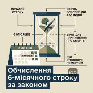 правила обчислення строків оголошення військового померлим за статтею 46 ЦК України