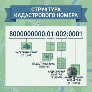 Що таке кадастровий номер та його структура для земельної ділянки