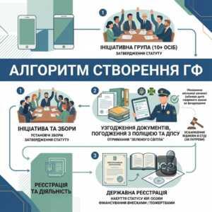 порядок створення громадського формування з охорони порядку та кордону