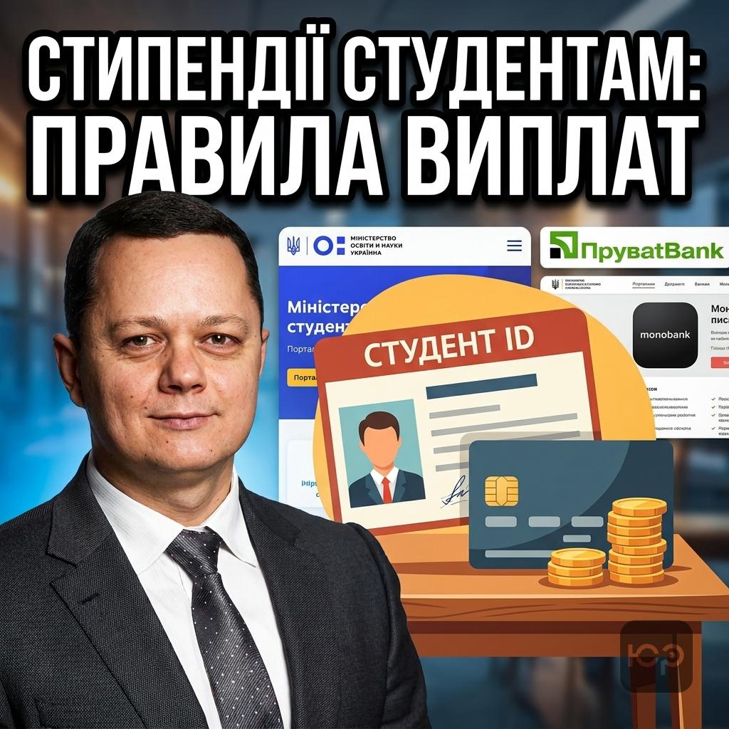 Порядок призначення та виплати стипендій студентам