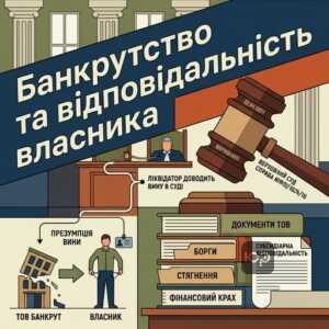 Субсидіарна відповідальність засновника ТОВ у процедурі банкрутства підприємства