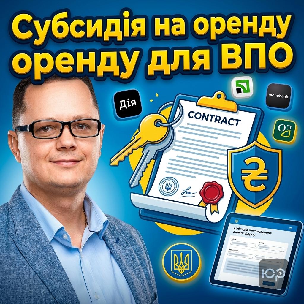 Субсидія на оренду житла ВПО: гайд за Постановою № 1225