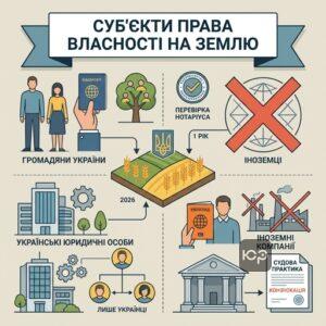 Хто може купувати сільськогосподарську землю в Україні 2026 року