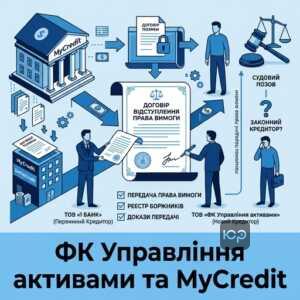 суд з ТОВ ФК Управління активами MyCredit борги