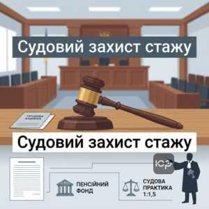 суд з пенсійним фондом північний стаж адвокат