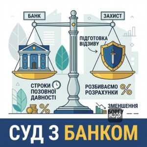 Підготовка відзиву до суду з банком