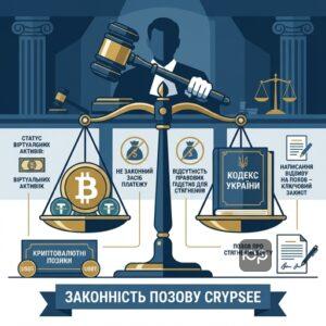 Суд з Crypsee та правові підстави позову щодо криптопозики