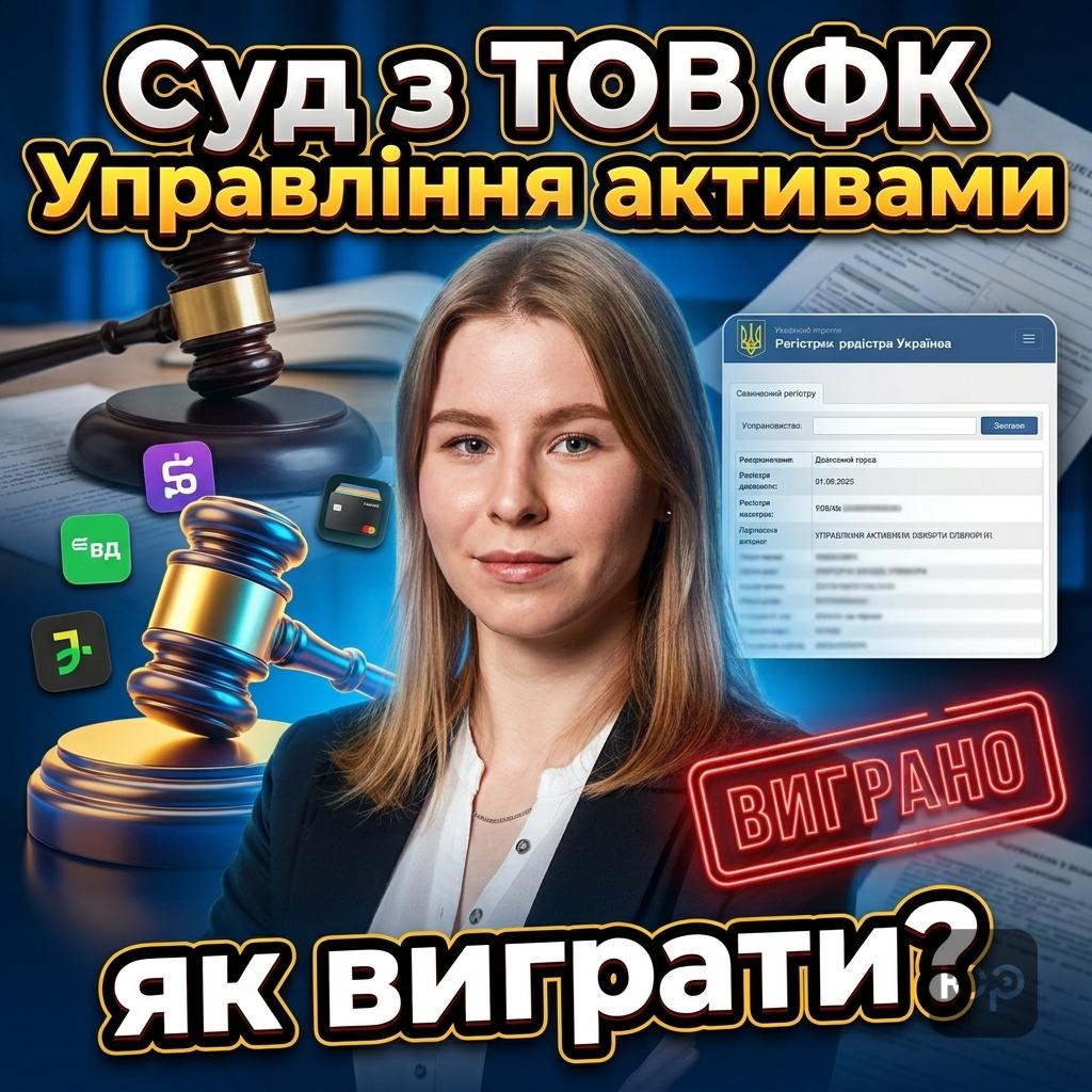 Як виграти суд з ТОВ ФК Управління активами: гайд для боржника