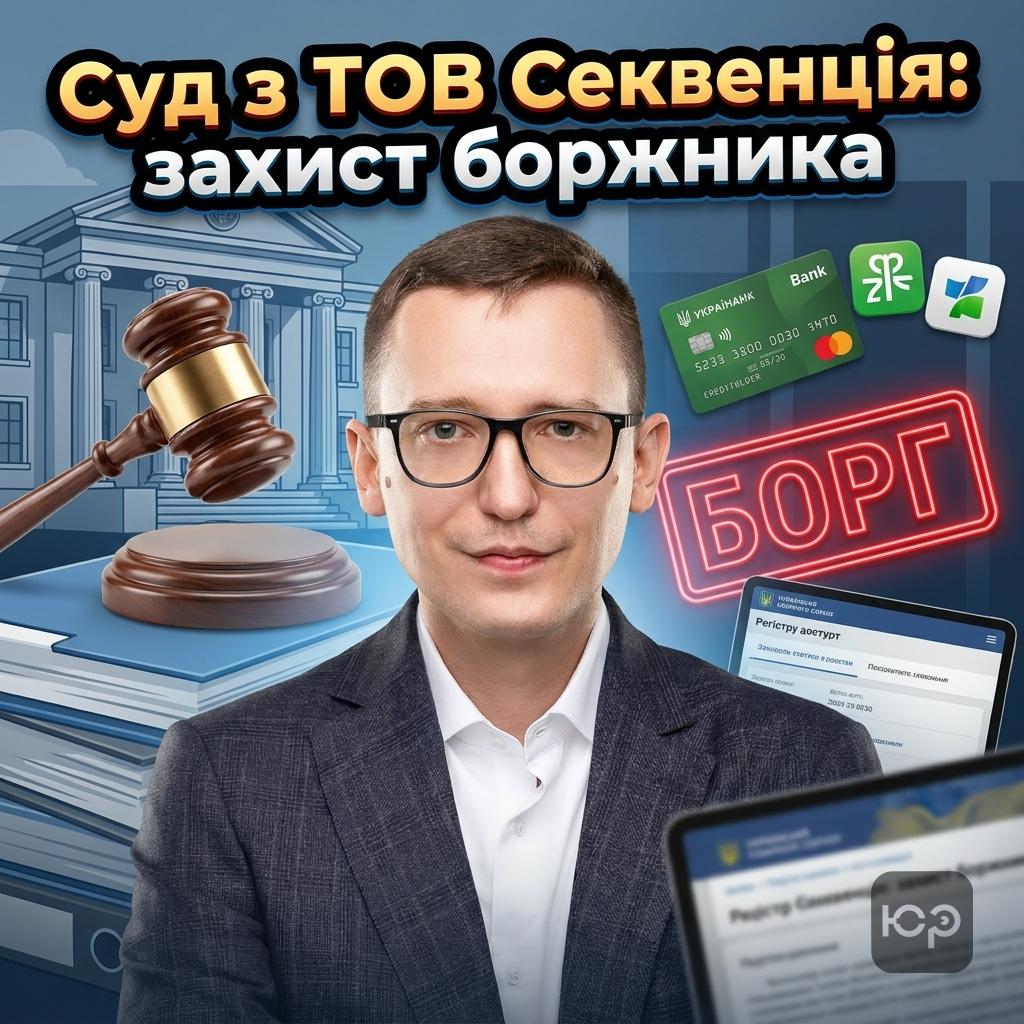 ТОВ Секвенція подали до суду: як захиститися та зменшити борг
