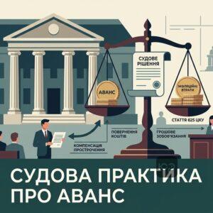Судове рішення про стягнення авансу та інфляційних втрат