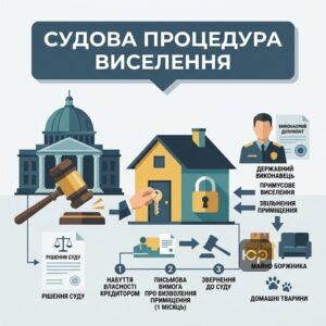 Процедура та правила виселення з іпотечного майна на підставі рішення суду