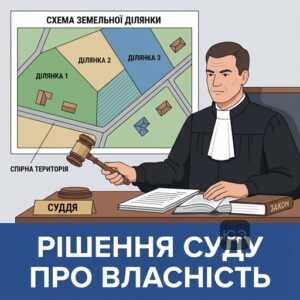 Визнання права власності на земельну ділянку в судовому порядку