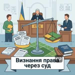 Судовий процес про визнання права на земельну частку пай при втраті документів