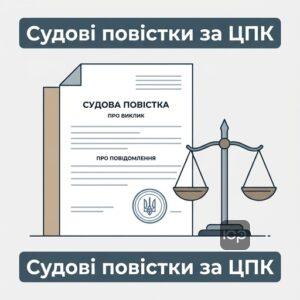 Офіційні судові виклики і повідомлення у цивільному процесі відповідно до законодавства